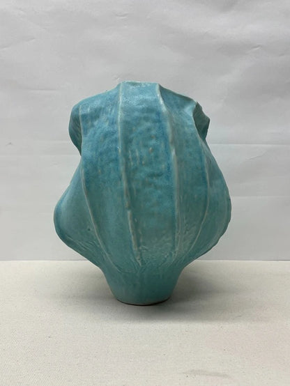 Jade Petal Ceramic Vase