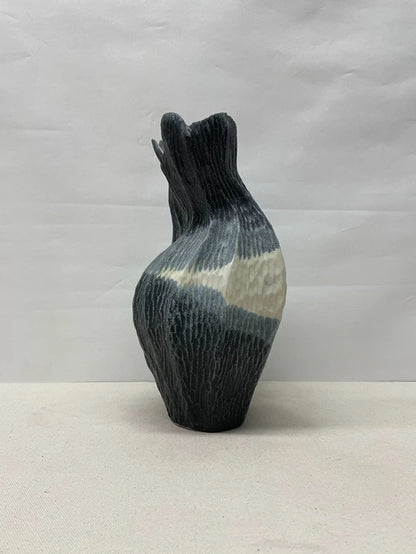Dark Petal Ceramic Vase