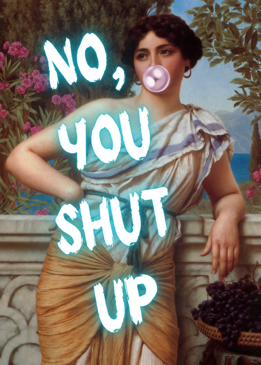 لا، اسكت، الطباعة