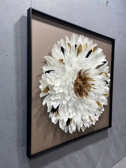 Prismatic Crystal Porcelain Luxury Wall Art Square Design | Art Smiley Decor UAE