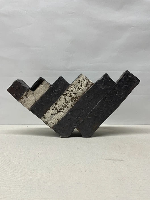 Zigzag Geometric Ceramic Tray