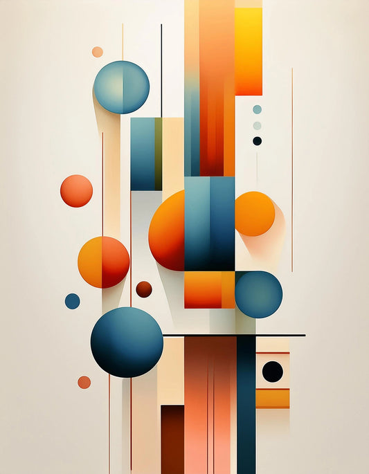 Color Gradient Wall Texture Wall Art