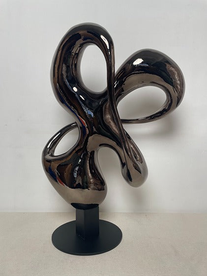 Modern Loop Resin Sculpture artistic sculpture by Artsmiley