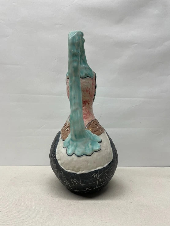 Swan Neck Ceramic Jug