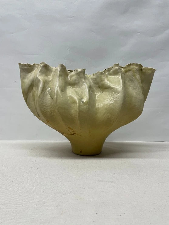 Lotus Scallop Ceramic Bowl