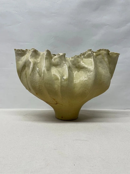 Lotus Scallop Ceramic Bowl