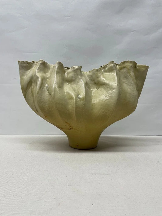 Lotus Scallop Ceramic Bowl
