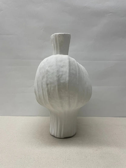 White Stripe Ceramic Vase Set