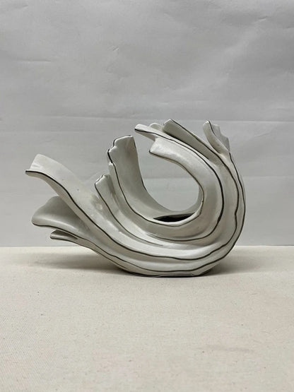 Coral Branch Ceramic Sculpture