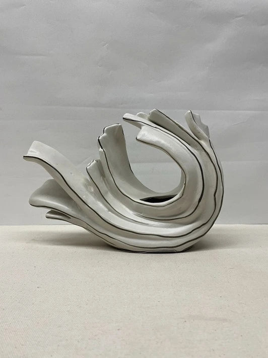 Coral Branch Ceramic Sculpture