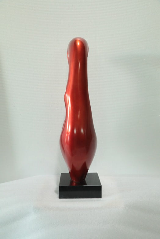 Red Drop Resin Sculpture artistic sculpture by Artsmiley