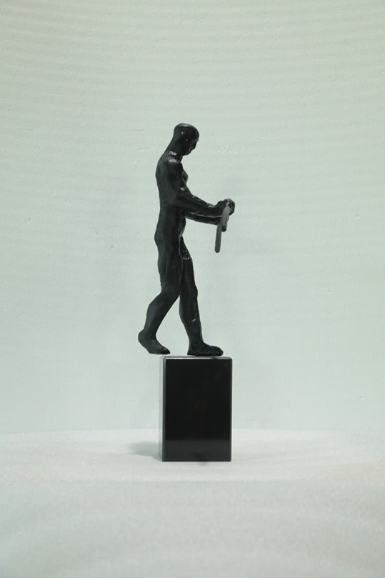 Warrior Sword Metal Sculpture artistic sculpture by Artsmiley