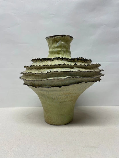 Pagoda Layer Ceramic Vessel