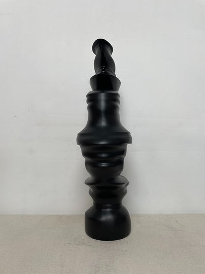 Black Tornado Resin Sculpture artistic sculpture by Artsmiley