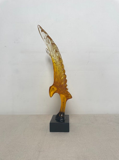 Angel Wings Gold Resin Sculpture artistic sculpture by Artsmiley