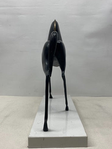 Horse Metal Sculpture artistic sculpture by Artsmiley
