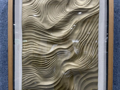 Opaque Acrylic Abstract Wall Art Vertical Design | Art Smiley Decor UAE