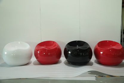 Apple Seat Multicolor Fiberglass Sculpture artistic sculpture by Artsmiley