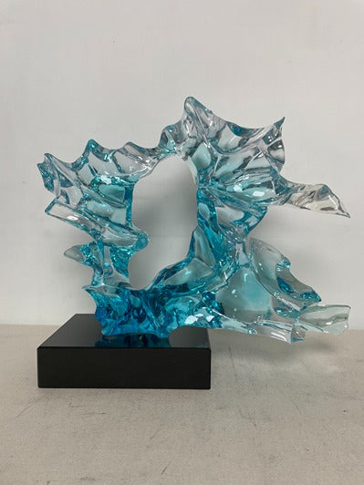 Blue Coral Resin Sculpture artistic sculpture by Artsmiley