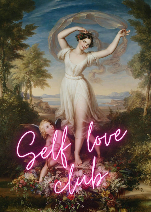 Self Love Club Typography