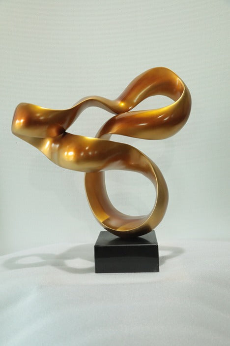 Infinity Knot Resin Sculpture artistic sculpture by Artsmiley