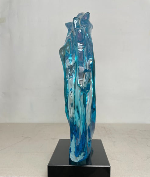 Ocean Wave Resin Sculpture artistic sculpture by Artsmiley