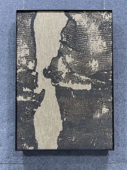 Monolithic Modern Decorative Wall Art Vertical Design | Art Smiley Decor UAE