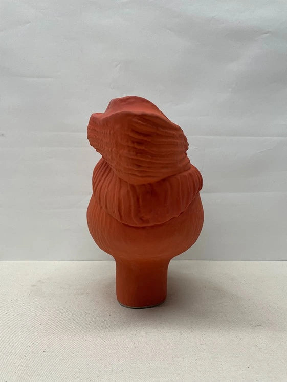 Terracotta Pedestal Ceramic Bowl