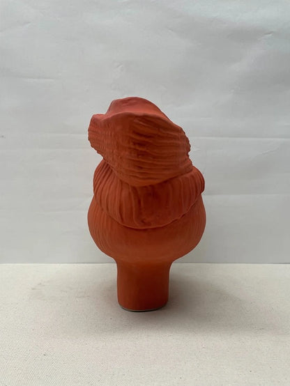 Terracotta Pedestal Ceramic Bowl