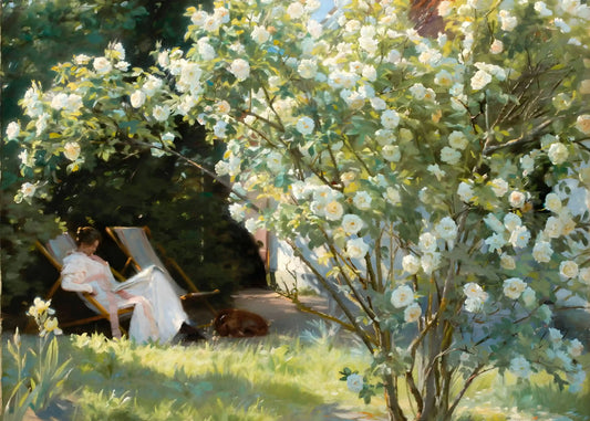 الأغنام في مرج الزهور البرية