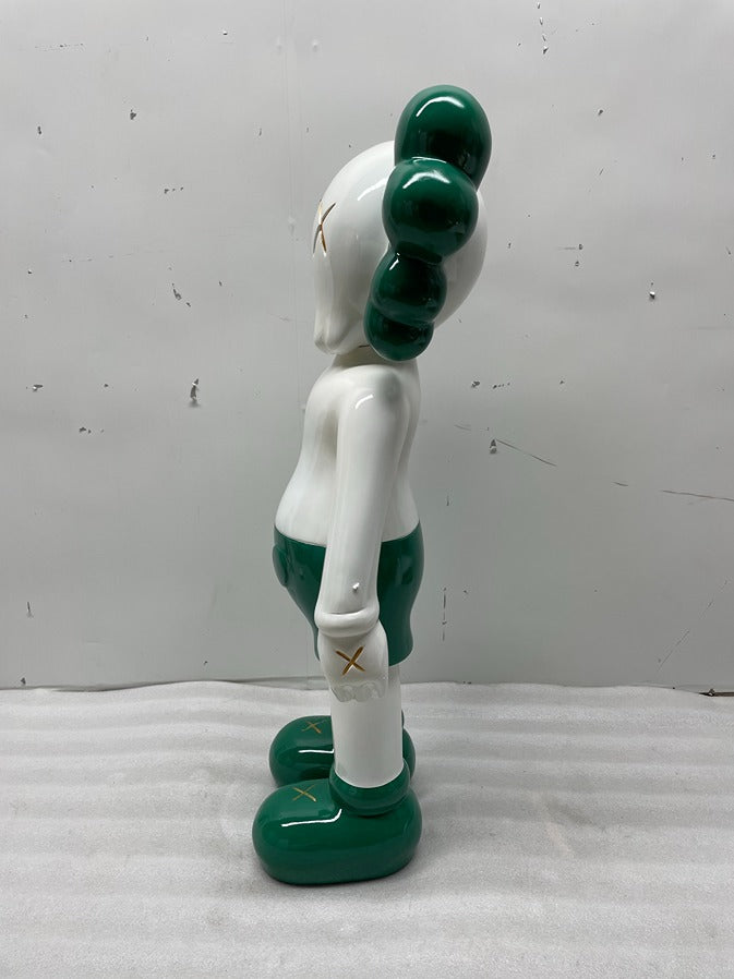 Green Character Fiberglass Sculpture