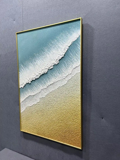 Metro Modern Decorative Wall Art Vertical Design | Art Smiley Decor UAE