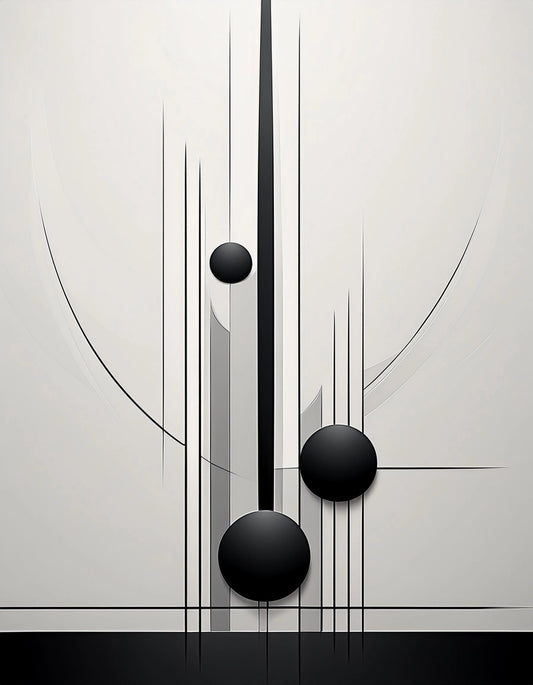 Fragmented Spectrum Abstract Wall Art