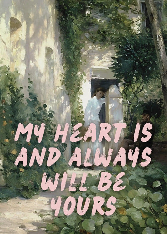 قلبي لك وسيظل لك دائمًا