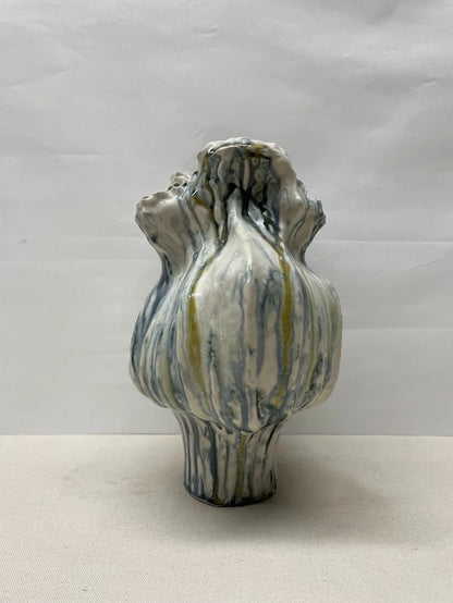 Marble Swirl Ceramic Vase