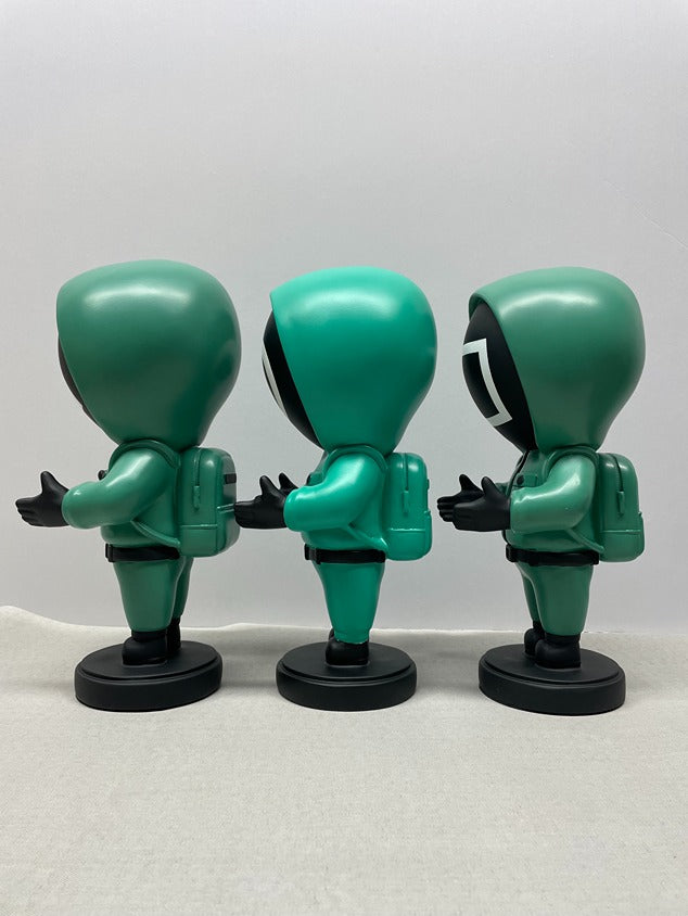 Character Set Resin Sculpture