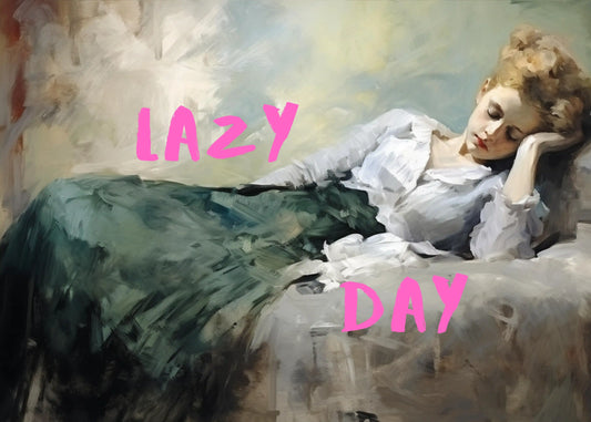 Lazy Day Typography