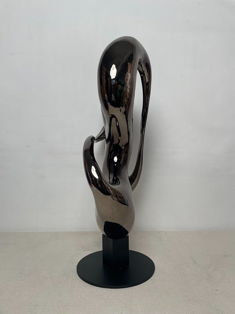 Modern Loop Resin Sculpture artistic sculpture by Artsmiley