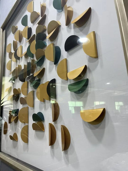 Luxury Geometric 3D Wall Art Panel Square Design | Art Smiley Decor UAE