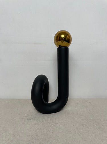 U Shape Resin Sculpture artistic sculpture by Artsmiley