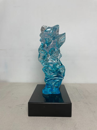 Blue Coral Resin Sculpture artistic sculpture by Artsmiley