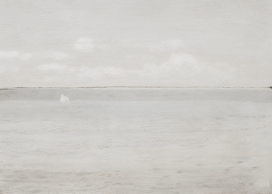 هدوء البحر الفضي