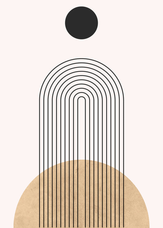 Horizon Whispers Bohemian-Art