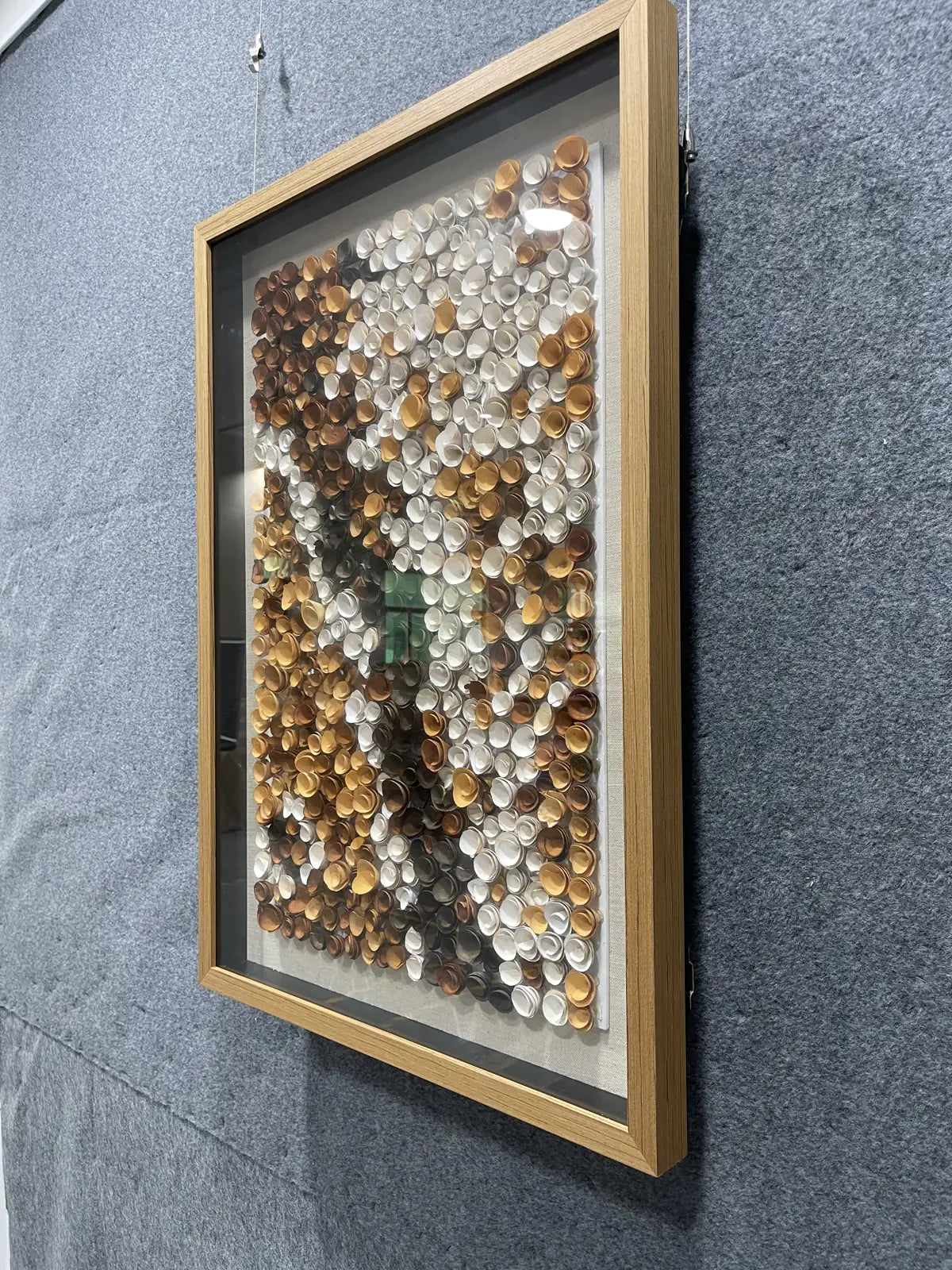 Layered Acrylic Abstract Wall Art Vertical Design | Art Smiley Decor UAE