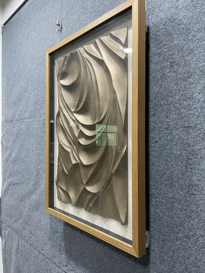Hazy Acrylic Abstract Wall Art Vertical Design | Art Smiley Decor UAE