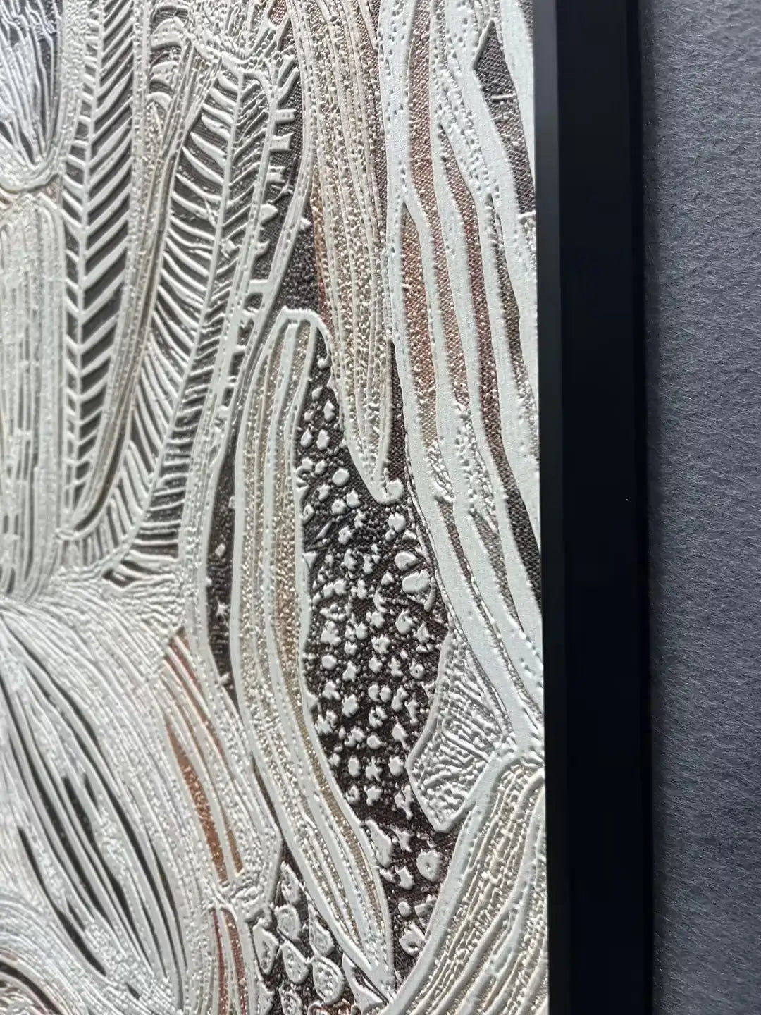 Precision Modern Decorative Wall Art Vertical Design | Art Smiley Decor UAE