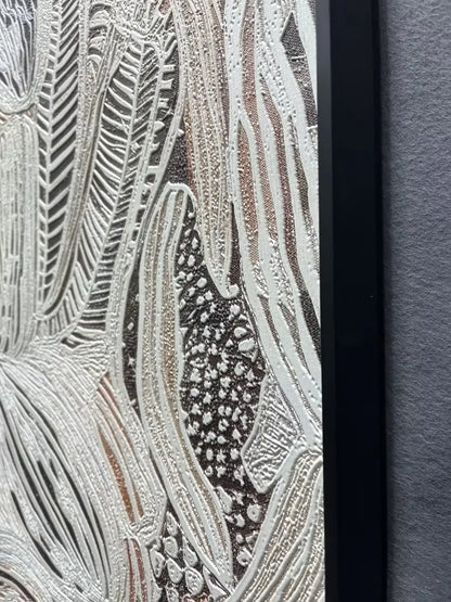 Precision Modern Decorative Wall Art Vertical Design | Art Smiley Decor UAE