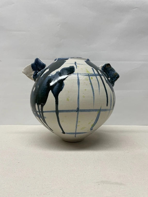 World Map Ceramic Globe Vase