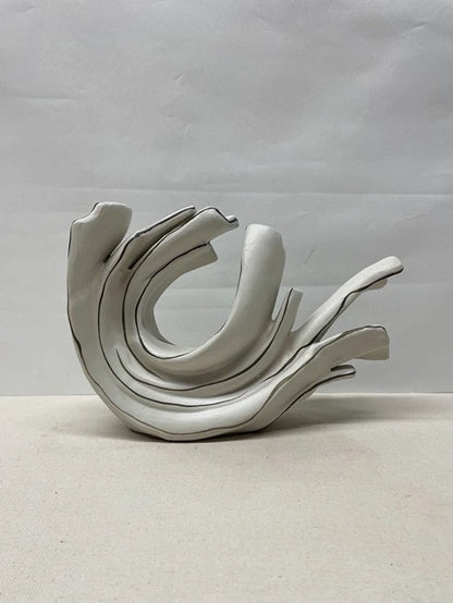 Coral Branch Ceramic Sculpture