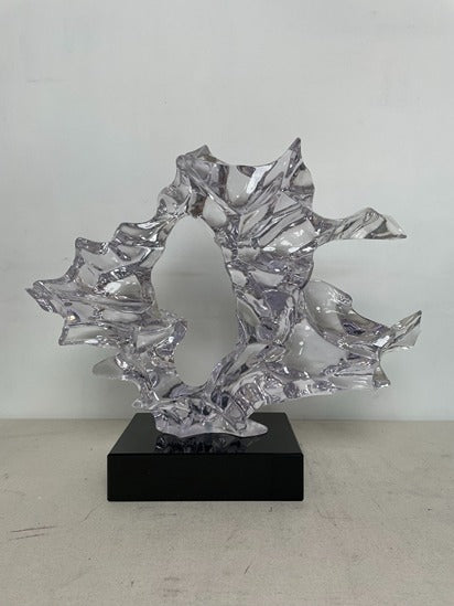 Silver Coral Resin Sculpture artistic sculpture by Artsmiley